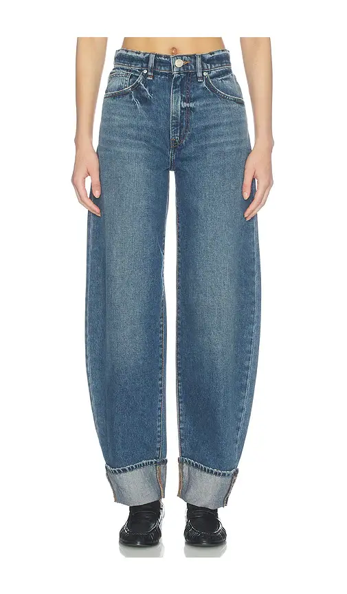 Hudson Jeans Aria Cuffed Barrel Jeans | Thumbnail 2