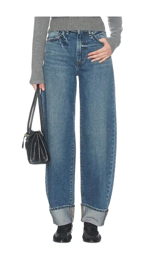 Hudson Jeans Aria Cuffed Barrel Jeans