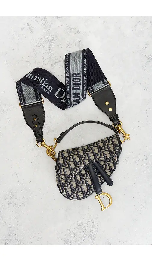 Dior Oblique Mini Saddle Bag | Thumbnail 2