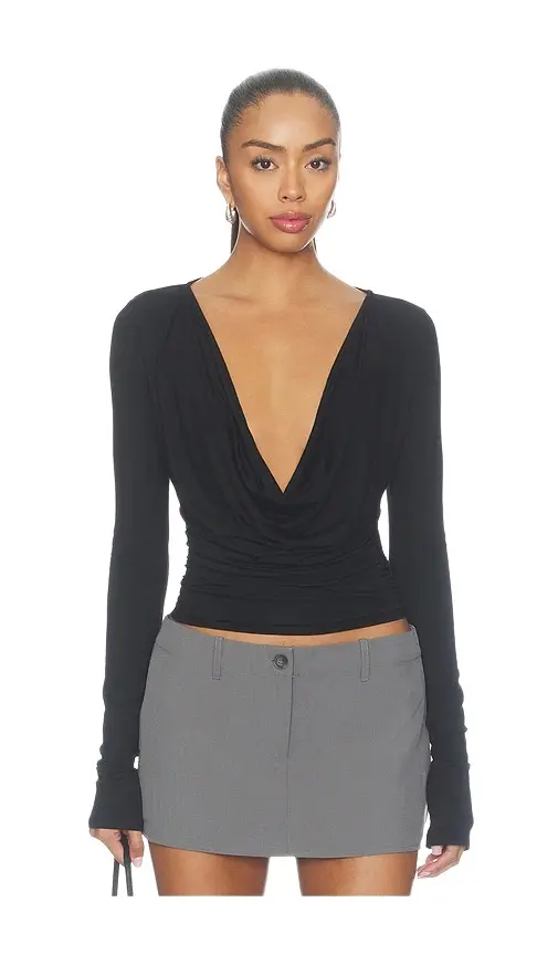 Dalton Cowl Neck Top