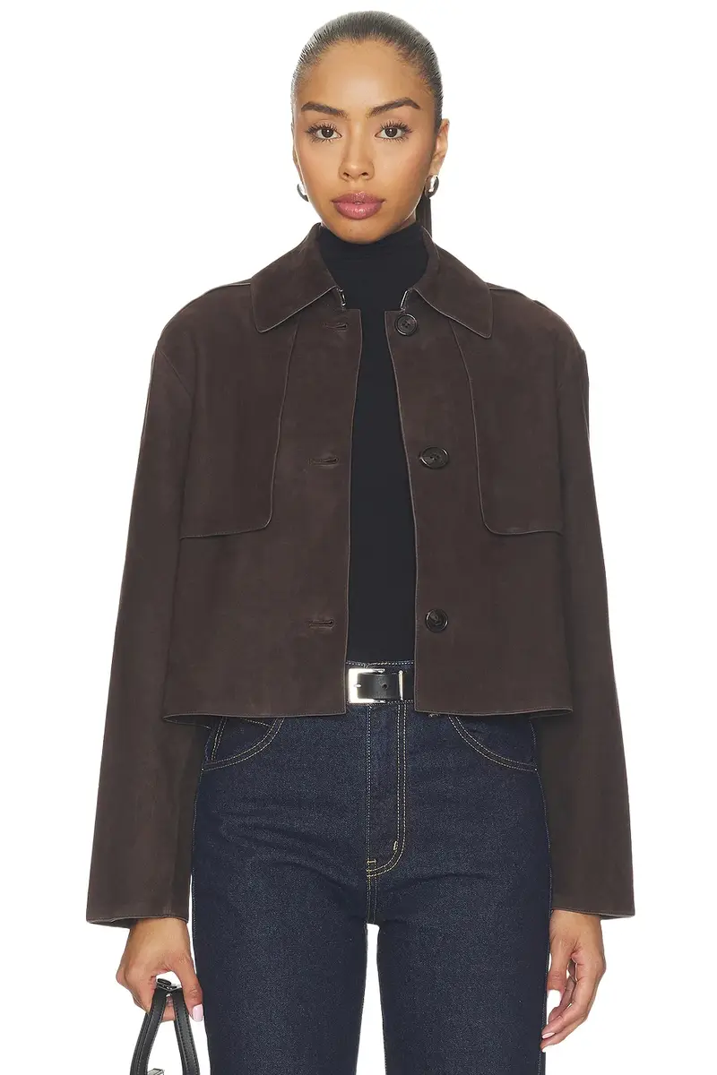 Crop Trench Jacket Crop Trench Jacket
