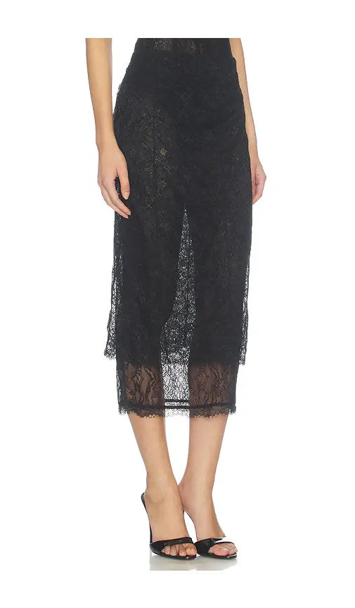 Mother of All Annie Lace Midi Skirt | Thumbnail 2