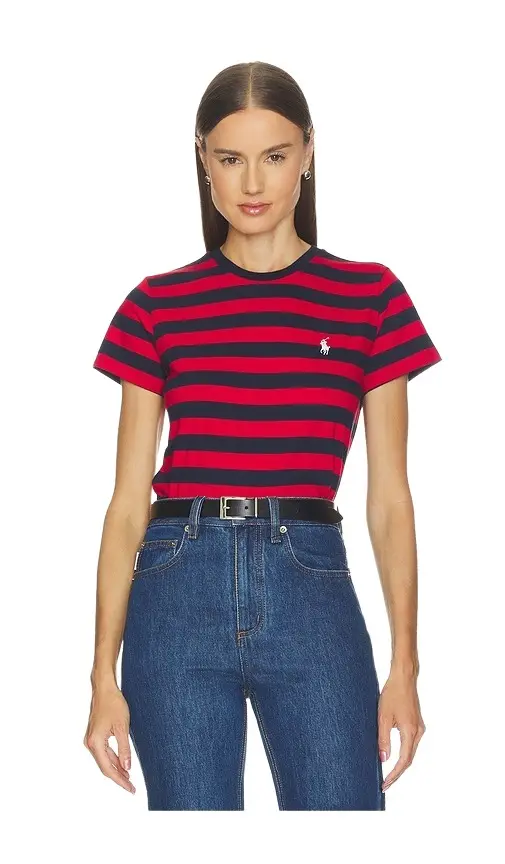 Cotton Jersey Short Sleeve Crew Neck T-Shirt Cotton Jersey Short Sleeve Crew Neck T-Shirt