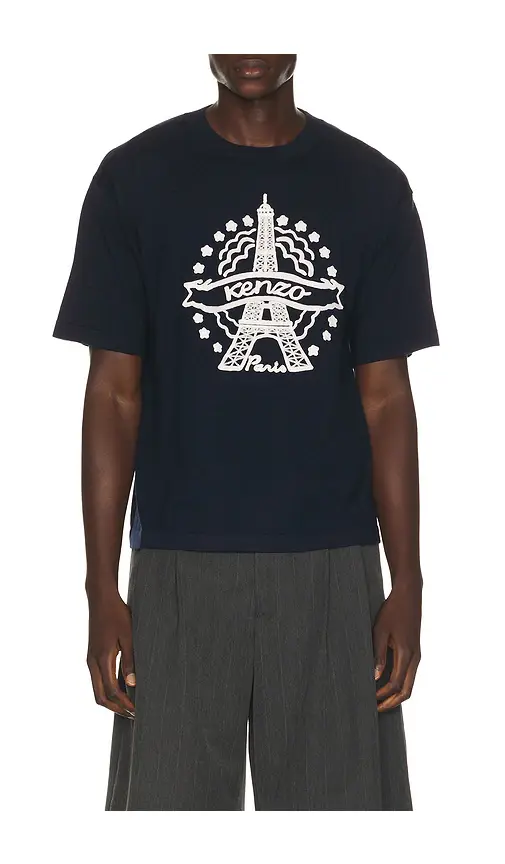 KENZO Eiffel Tower Design T-shirt | Thumbnail 2 KENZO Eiffel Tower Design T-shirt | Thumbnail 2