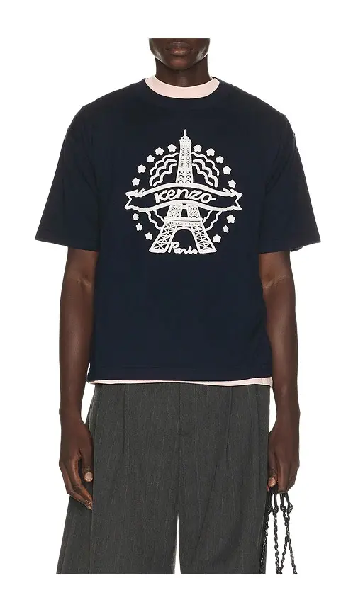 Eiffel Tower Design T-shirt