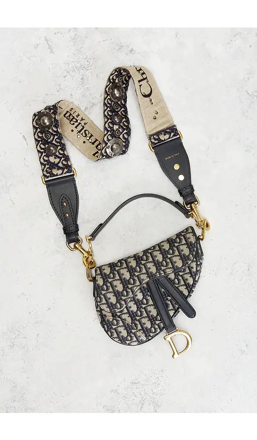 Dior Trotter Oblique Mini Saddle Bag | Thumbnail 2 Dior Trotter Oblique Mini Saddle Bag | Thumbnail 2