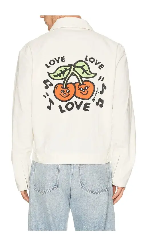KENZO Loves Zipped Coach Jacket