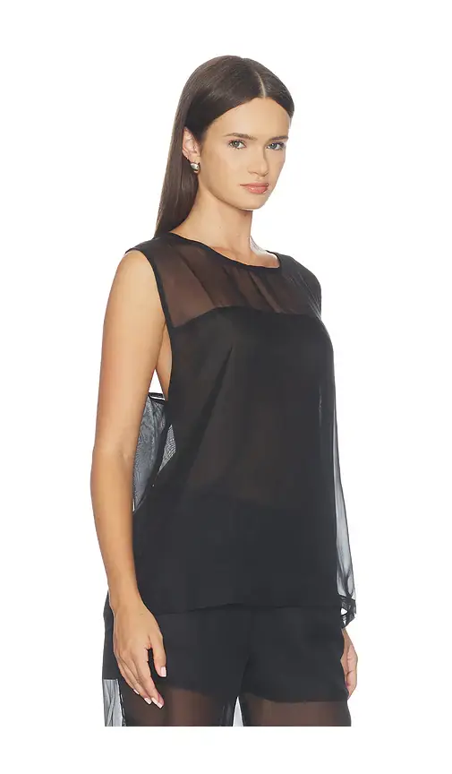 WeWoreWhat Sheer Boxy Tank Top | Thumbnail 2