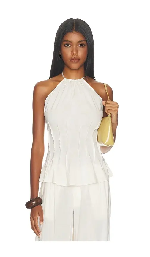 Pleated Halter Top Pleated Halter Top