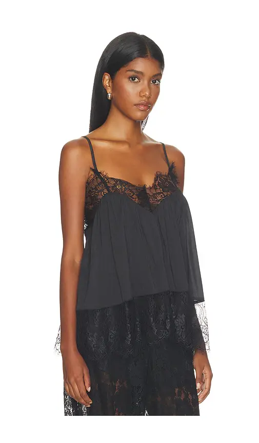 WeWoreWhat Lace Voile Cami Top | Thumbnail 2