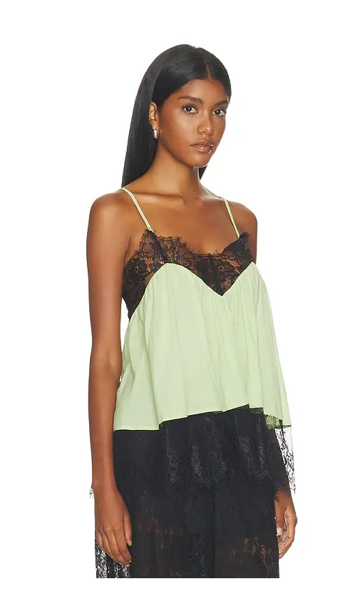 WeWoreWhat Lace Voile Cami Top | Thumbnail 2