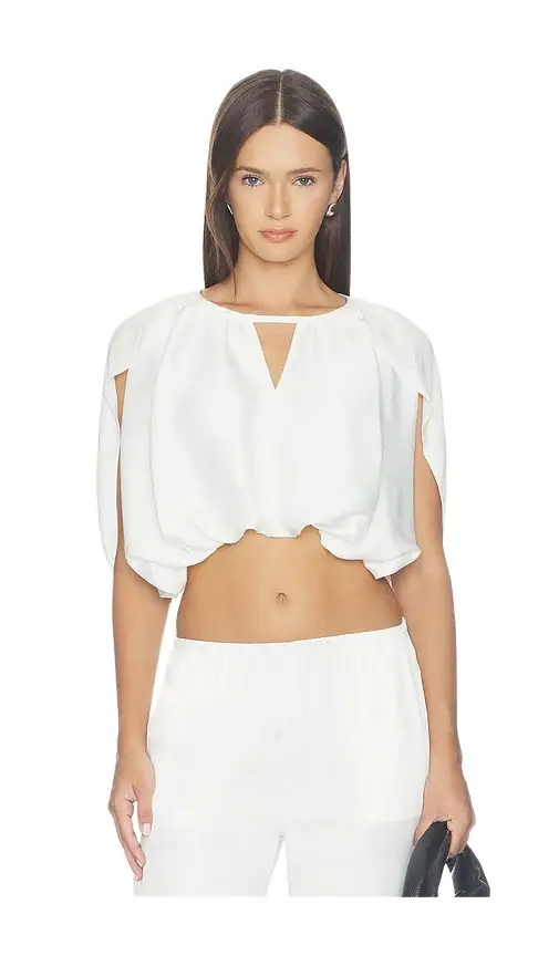 WeWoreWhat Cape Bubble Top