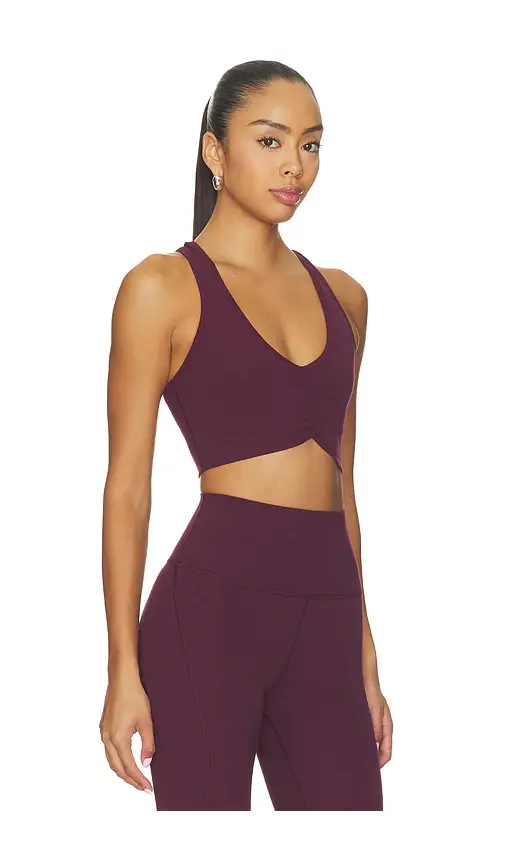 Splits59 Airweight Sports Bra With Ruching | Thumbnail 2 Splits59 Airweight Sports Bra With Ruching | Thumbnail 2