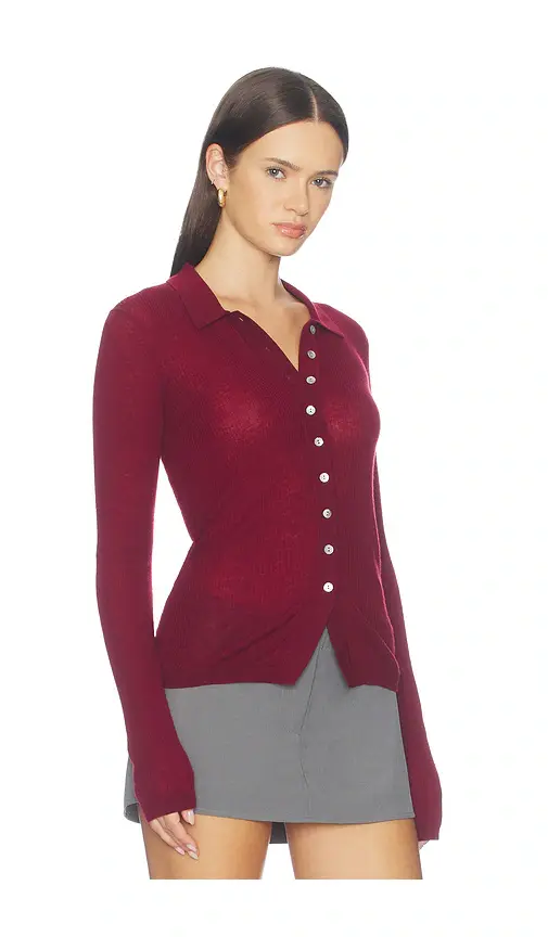 Pistola Korey Merino Blend Featherwight Rib Cardigan | Thumbnail 2 Pistola Korey Merino Blend Featherwight Rib Cardigan | Thumbnail 2