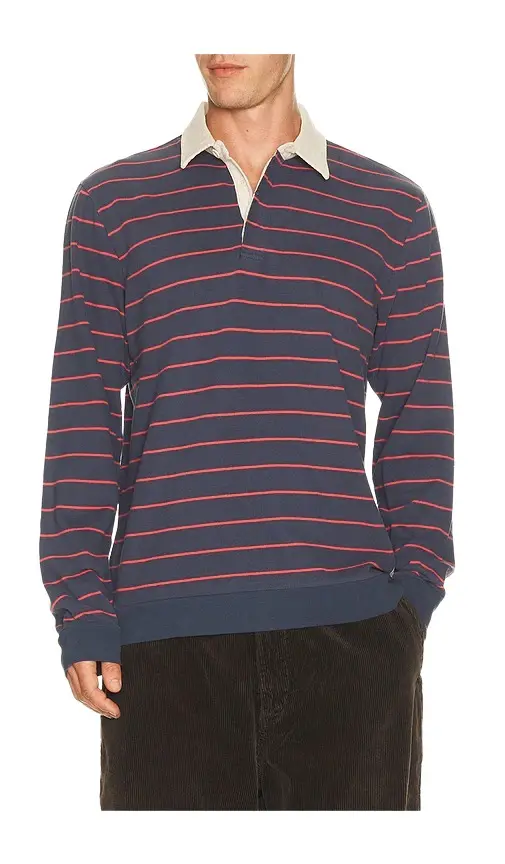Marine Layer Sueded Rugby Polo