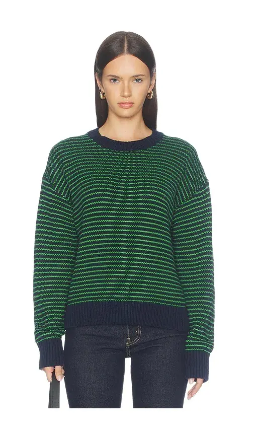Aura Relaxed Crew Neck Sweater Aura Relaxed Crew Neck Sweater