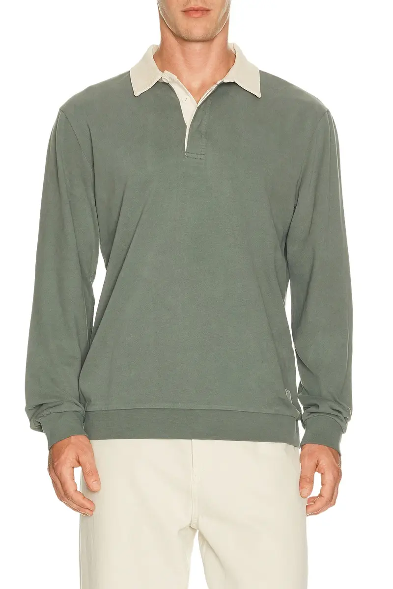 Marine Layer Sueded Rugby Polo