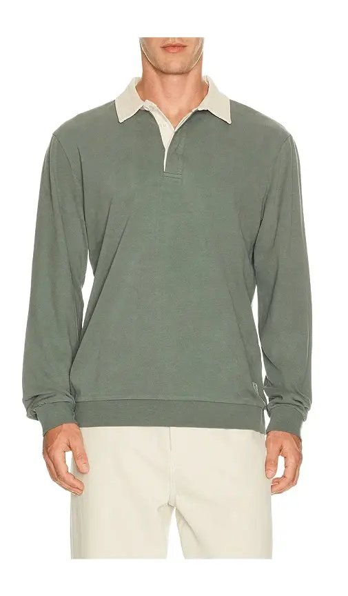 Marine Layer Sueded Rugby Polo