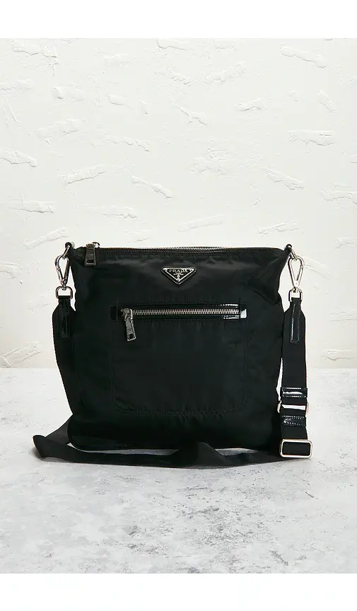 Prada Tessuto Flat Messenger Bag | Thumbnail 2 Prada Tessuto Flat Messenger Bag | Thumbnail 2