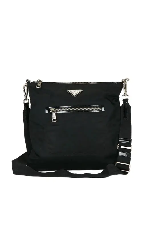 Tessuto Flat Messenger Bag