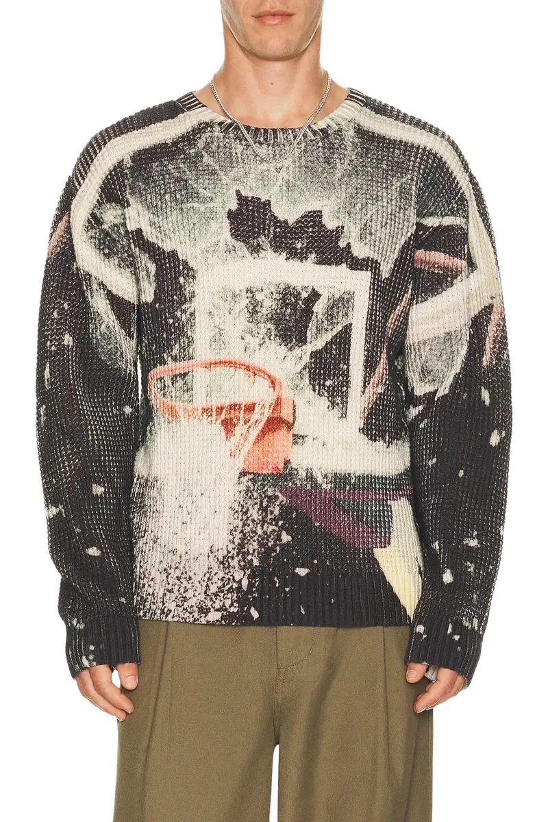 Market Break The Backboard Printed Sweater