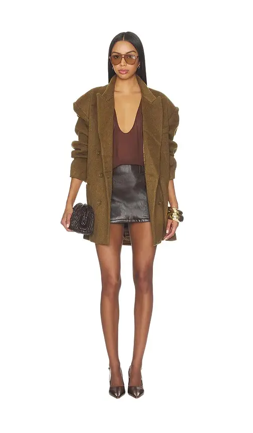 Mother of All Nicola Back Belt Coat