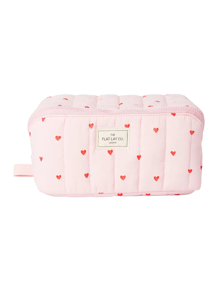 Flat Lay London Marshmallow Flat Lay Makeup Box Bag