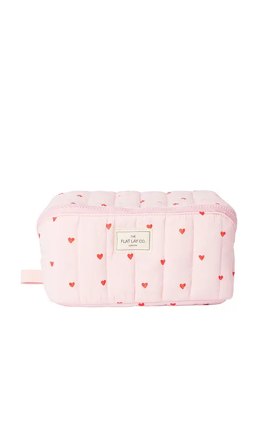 Flat Lay London Marshmallow Flat Lay Makeup Box Bag