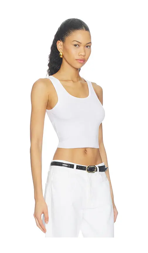 WAO Cropped Rib Tank | Thumbnail 2 WAO Cropped Rib Tank | Thumbnail 2