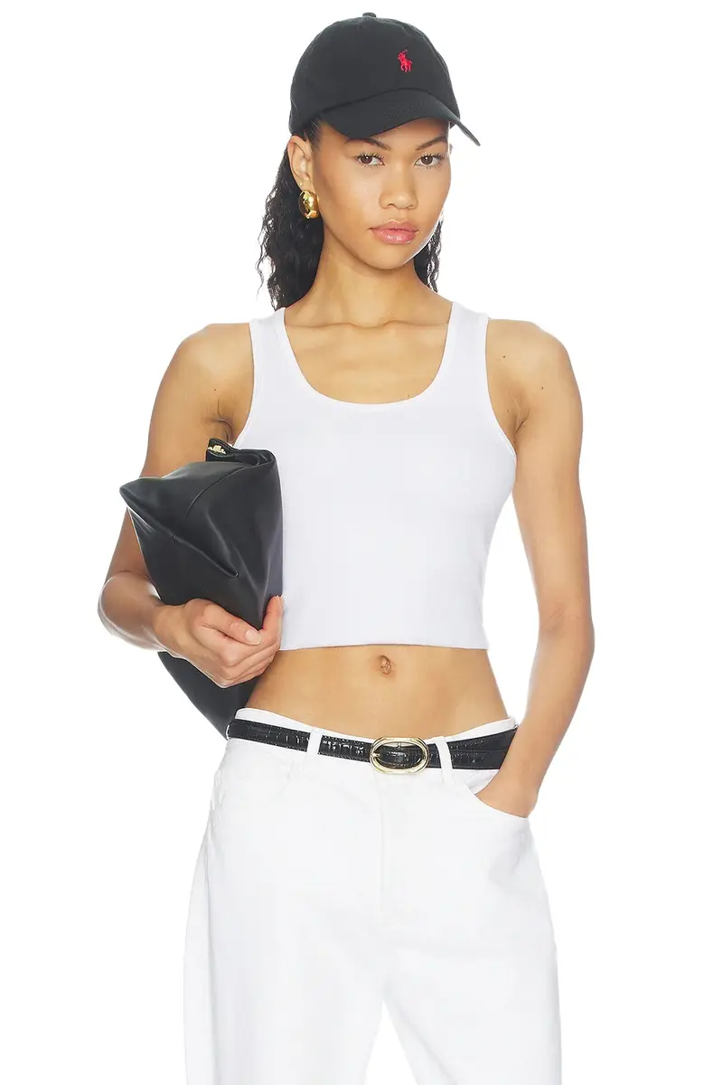 WAO Cropped Rib Tank