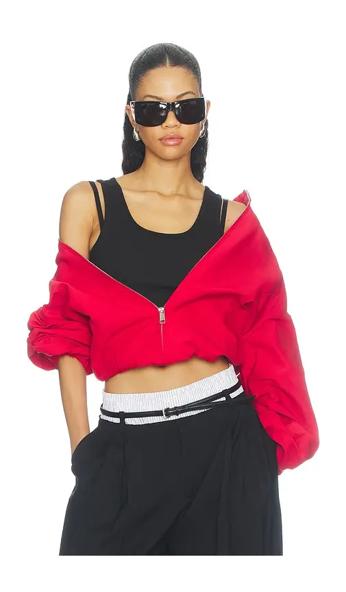 WAO Cropped Rib Tank | Thumbnail 2 WAO Cropped Rib Tank | Thumbnail 2