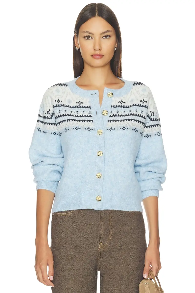 Hilda Fairisle Cardigan