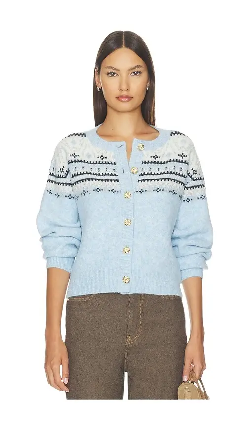 Hilda Fairisle Cardigan Hilda Fairisle Cardigan