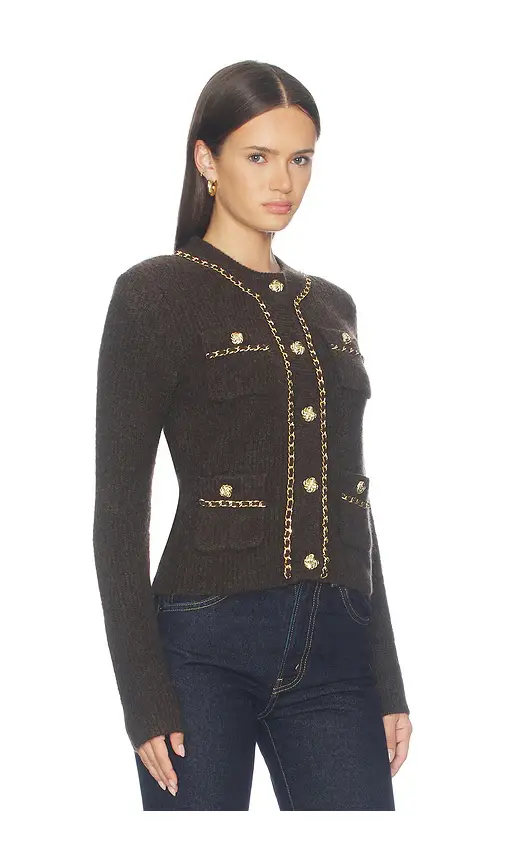 Generation Love Selma Chain Cardigan | Thumbnail 2 Generation Love Selma Chain Cardigan | Thumbnail 2