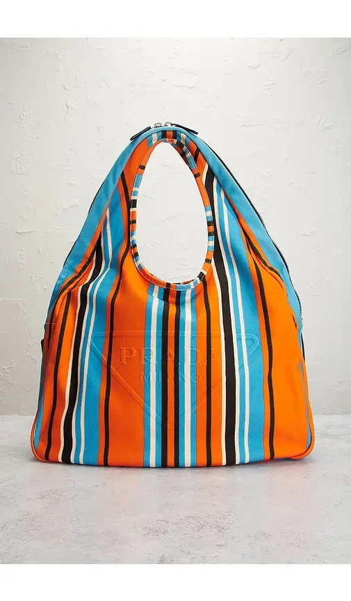 Prada Canapa Baiadera Hobo Bag | Thumbnail 2 Prada Canapa Baiadera Hobo Bag | Thumbnail 2