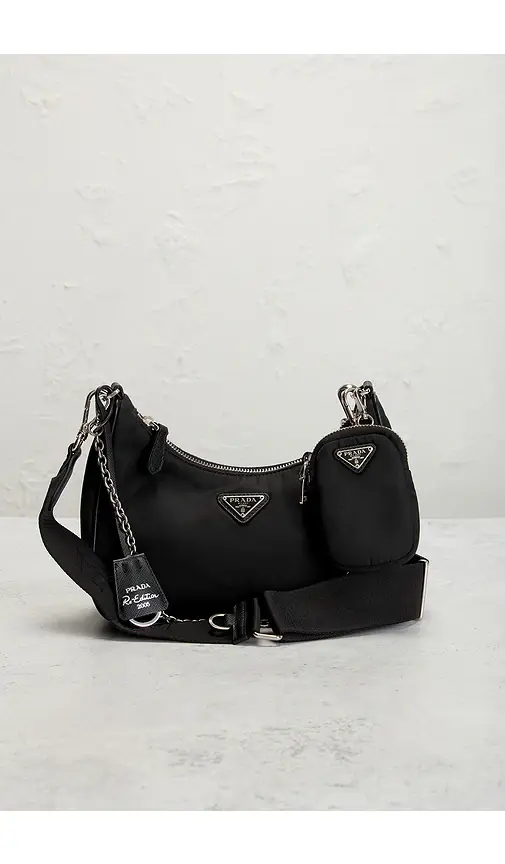 Prada Re-Edition 2005 Re-Nylon Shoulder Bag | Thumbnail 2 Prada Re-Edition 2005 Re-Nylon Shoulder Bag | Thumbnail 2