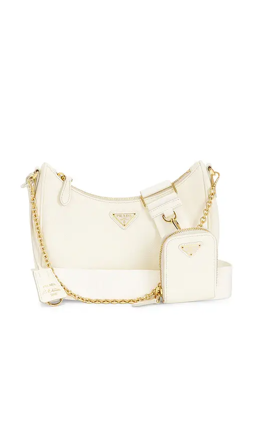 Prada Saffiano Re-Edition 2005 Shoulder Bag