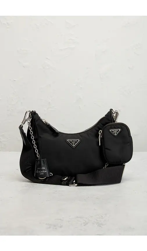 Prada Re-Edition 2005 Re-Nylon Shoulder Bag | Thumbnail 2 Prada Re-Edition 2005 Re-Nylon Shoulder Bag | Thumbnail 2