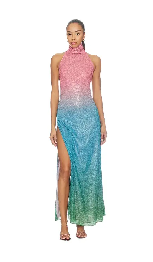 Oséree Lumiere Candy Turtleneck Dress
