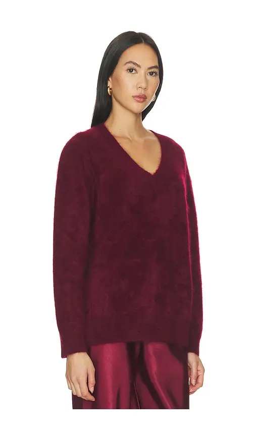 rag & bone Jada Brushed Cashmere V Neck Pullover Sweater | Thumbnail 2 rag & bone Jada Brushed Cashmere V Neck Pullover Sweater | Thumbnail 2