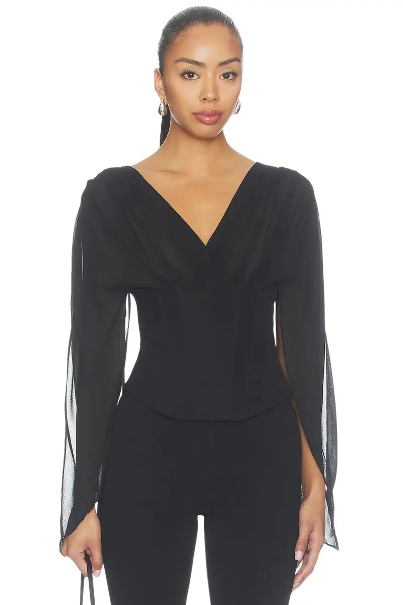 MORE TO COME Angel Corset Top
