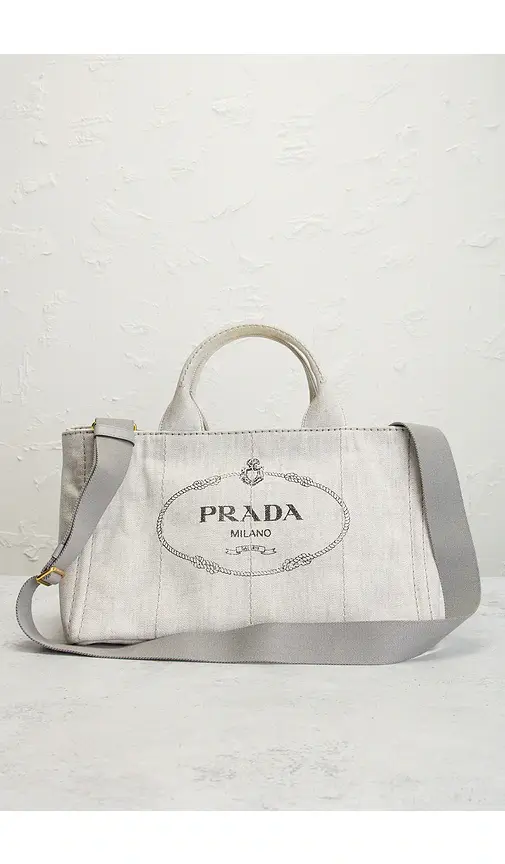Prada Canapa Tote Bag | Thumbnail 2 Prada Canapa Tote Bag | Thumbnail 2