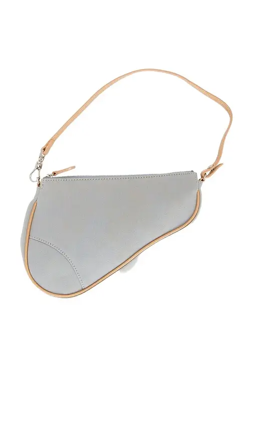 Denim Pochette Saddle Bag