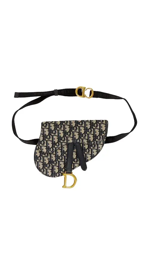 Dior Trotter Oblique Saddle Belt Bag