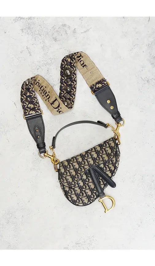 Dior Trotter Oblique Mini Saddle Bag | Thumbnail 2 Dior Trotter Oblique Mini Saddle Bag | Thumbnail 2