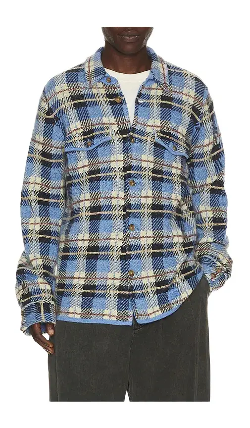 Guest In Residence Plaid Work Shirt