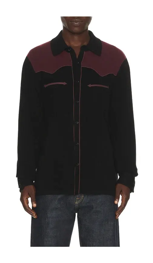 Guest In Residence Western Button Up Shirt