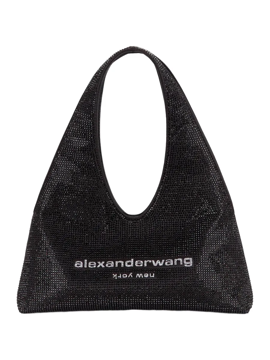Alexander Wang Pike Mini Hobo Crossbody Strap Bag