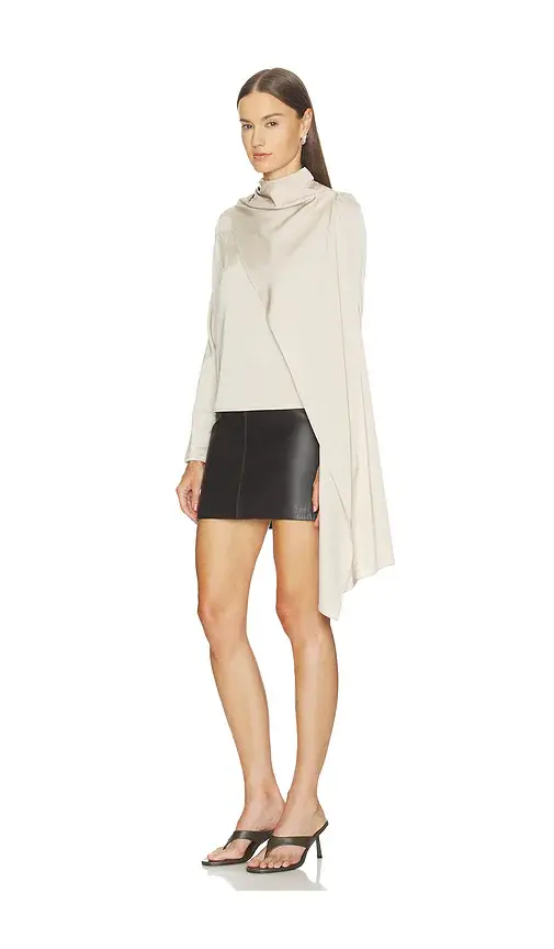 ALL THE WAYS Payton Drape Top | Thumbnail 2 ALL THE WAYS Payton Drape Top | Thumbnail 2