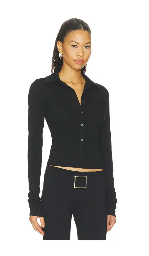 ALL THE WAYS Stefanie Button Up Top | Thumbnail 2 ALL THE WAYS Stefanie Button Up Top | Thumbnail 2